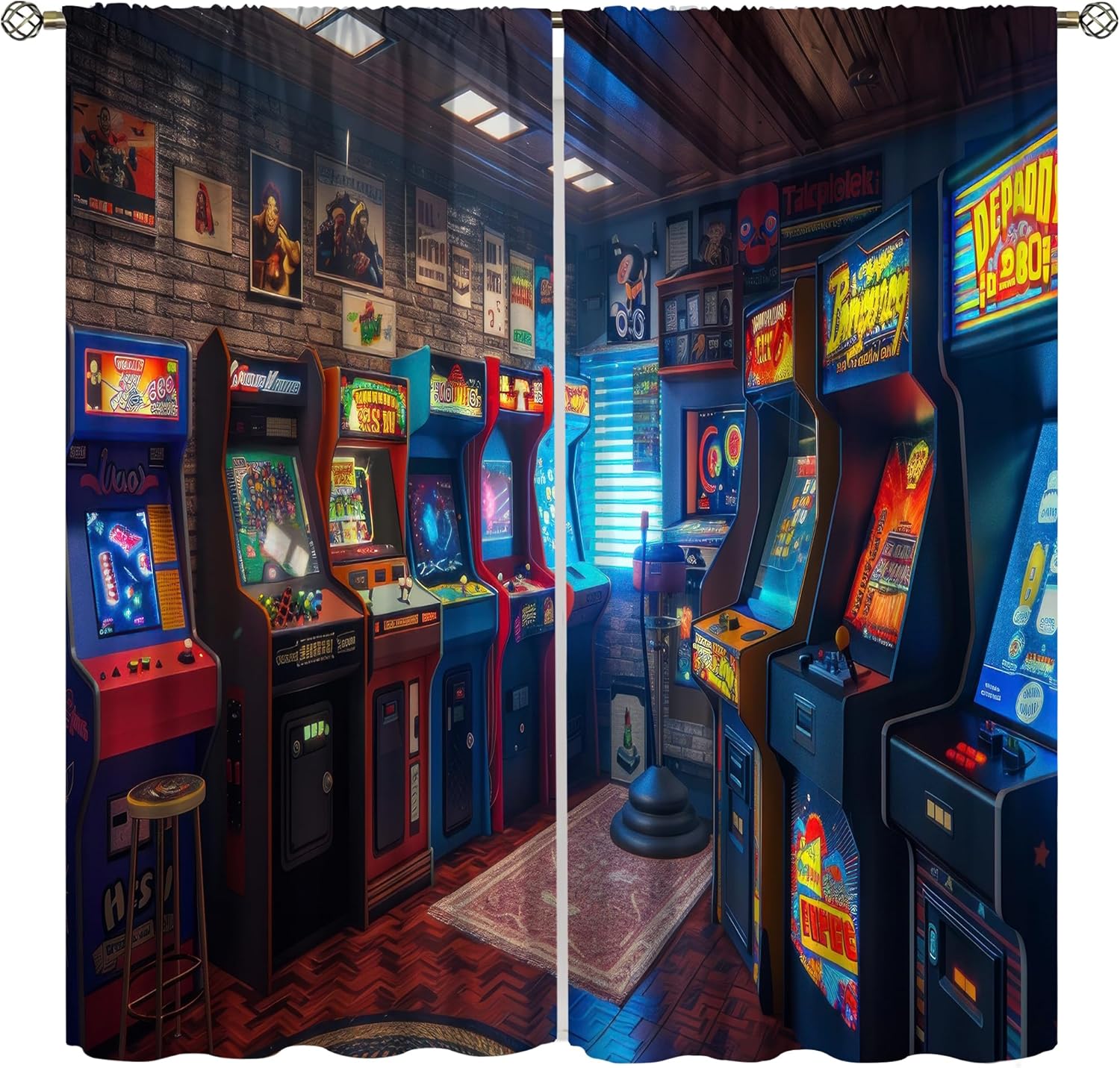 Retro Gaming Youtube - Cortinas Arcade Blackout dos anos 90