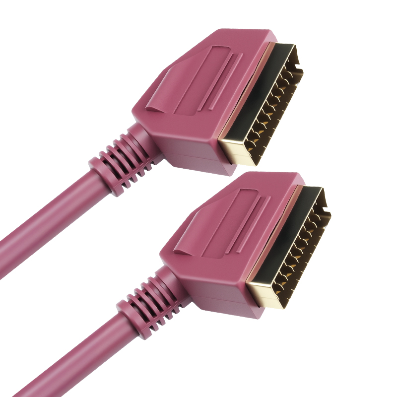 Scart To Hdmi - Scart chumbo totalmente com fio 21