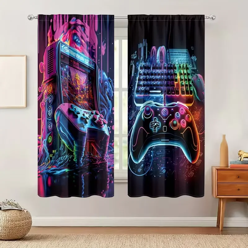 Cortinas com Estilo de Arcade  - Retro Gaming Youtube avaliação e preço