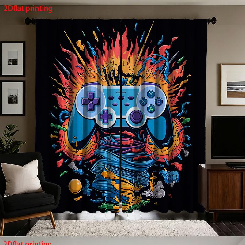 Cortinas de Controle de Videog - Retro Gaming Youtube avaliação e preço