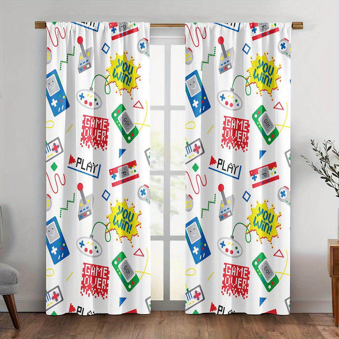 Cortinas Vibrantes de Jogos Re - Retro Gaming Youtube avaliação e preço