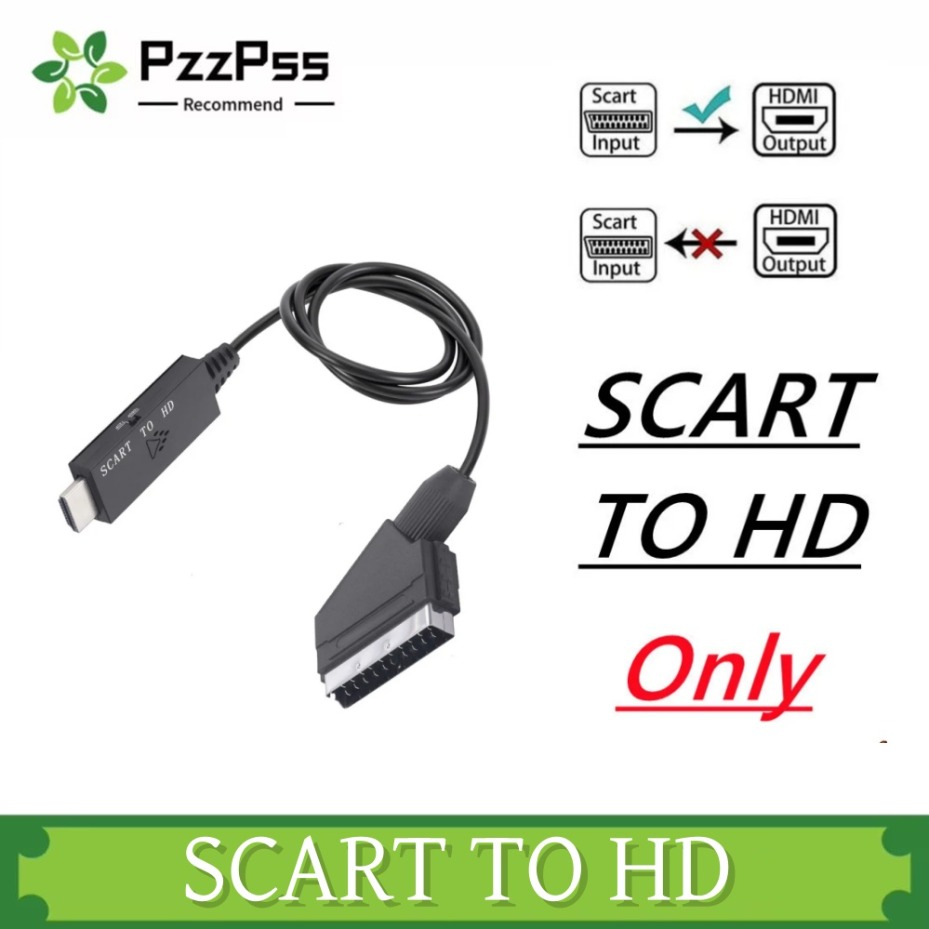 Adaptador Conversor Scart para - Scart To Hdmi avaliação e preço